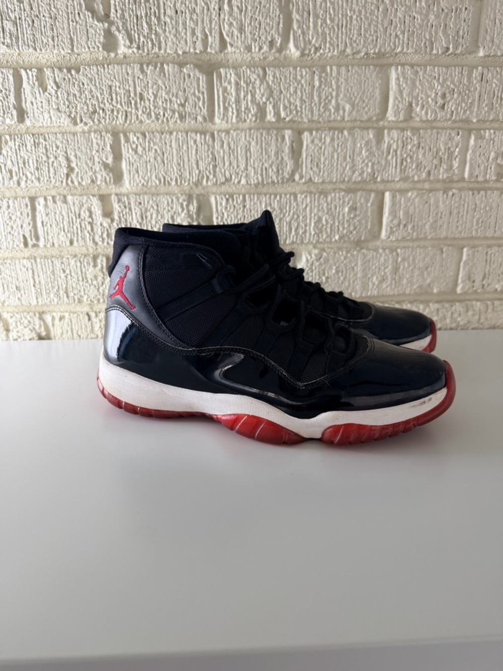 Nike Air Jordan 11 Black/Red High-Top Basketball Shoes